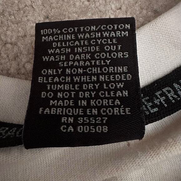 Vintage Marithé François Girbaud All Over Print T-Shirt 2XL Yellow Graphic - Picture 10 of 10